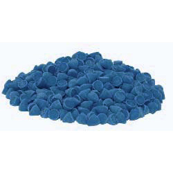 Наполнитель для галтовки  OTEC KO-10 пластик пуля синяя