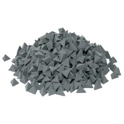 Наполнитель для галтовки        OTEC PV-10 пластик пирамида черная (25кг)