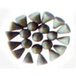 Наполнитель для галтовки   CONE PL-L - 20х20 пластик конус белый - тонкий 