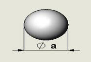 Наполнитель для галтовки   BOLL SFP ф 2  порцелан шар  (высшее качество)