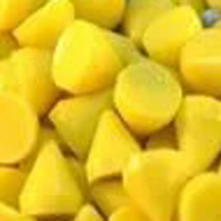 Наполнитель для галтовки   CONE RKP - 20х20 пластик конус желтый - супер финиш